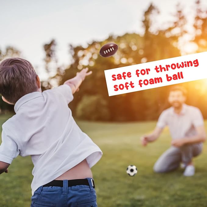 Yonge & Finch Outdoor Toys for Toddlers 1-3, Balls for Toddlers 1-3, Bouncy Balls for Kids, 2 Year Old Toys, Stress Balls Bulk, Soft Play Equipment, Gifts for 2 Year Old Boys