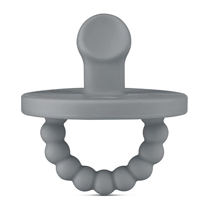 Ryan & Rose Cutie PAT Pacifier Teether (Slant, Charcoal)