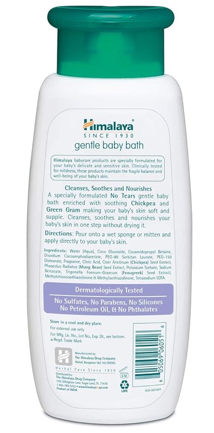Himalaya Gentle Baby Bath, Gentle 13.53 oz