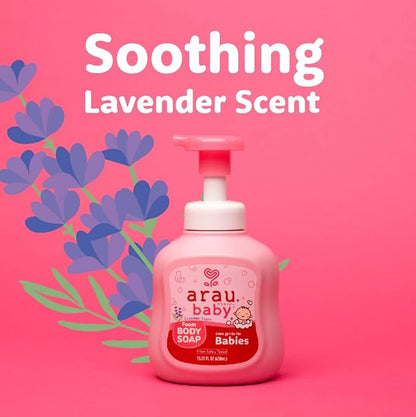 Foam Body Soap - Gentle for Delicate Skin, Head to Toe (15.21 fl 1)