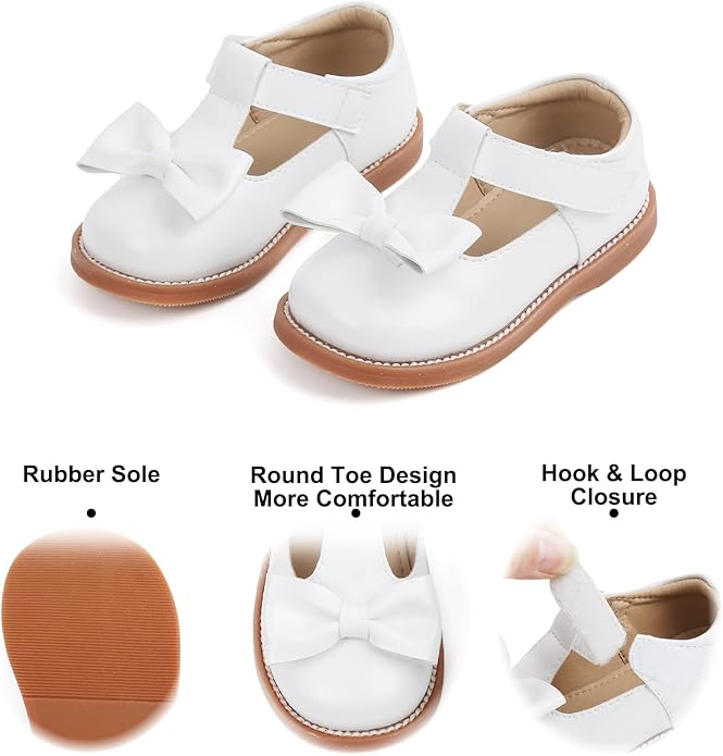 Felix & Flora Toddler Little Girl Mary Jane Dress Shoes