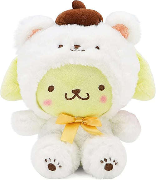 Cartoon Kawaii White Bear Cross-Dressing Series Plush,Soft Plush Doll Cute Soft Toys, Plush Pillow Stuffed Animals Toy Birthday Gifts for Girls Kids (C)