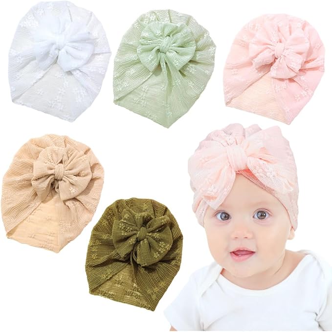 Newborn Baby Hospital Hat Soft Cotton Toddler Kids Girl Head