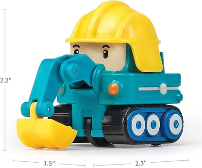 Robocar Poli, Poke DIE-CAST Metal Toy Cars 1-5 Boys