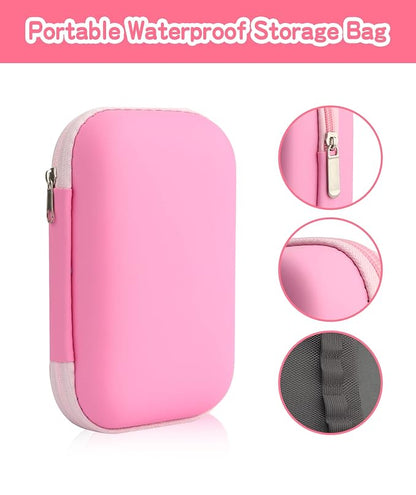 Baby Grooming Kit’╝īInfant Safety Care Setwith Hair Brush Comb Nail (20 PC-Pink