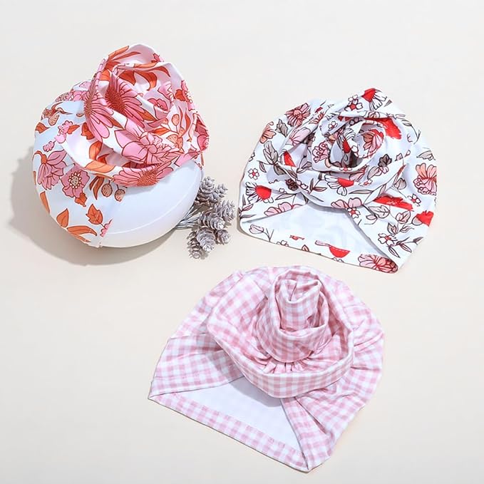 Newborn Baby Hospital Hat Soft Cotton Toddler Kids Girl Head