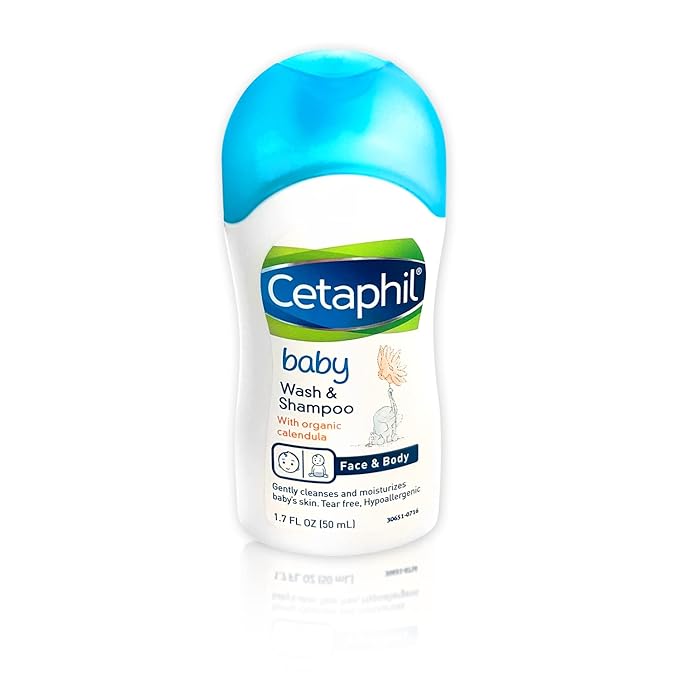 Baby Shampoo and Body Wash by Ceta phil, Travel size 6), 1.7