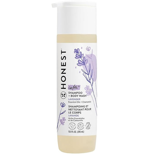 The Honest Company 2-in-1 Cleansing Shampoo + Body Wash | Gentle for Baby 10 fl