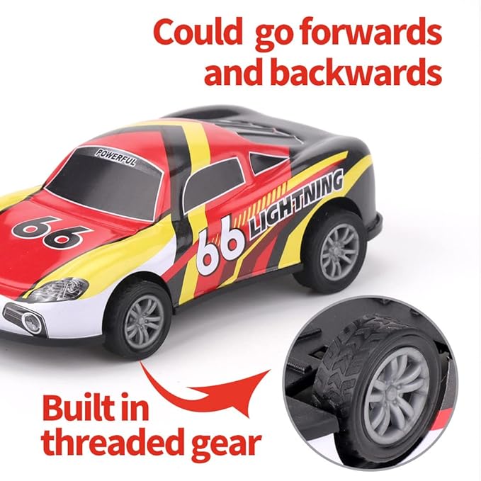 H 4.2 inch Pull Back Cars Toys Set, Friction Power Alloy Casting car Mini Race car 3 4 5 6 6 Piece