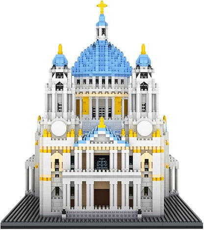 St Paul's Cathedral London Building Blocks Set (7053Pcs) Famous World Architecture Educational Toys Micro Bricks for Kids Adults
