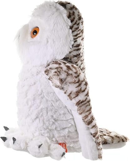 Wild Republic Snowy Owl Plush, Stuffed Animal, Plush Toy, Gifts for Kids, Cuddlekins, 12 Inches
