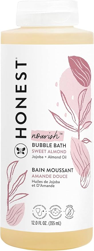 The Honest Company Foaming Bubble Bath | Gentle for Baby 12 fl