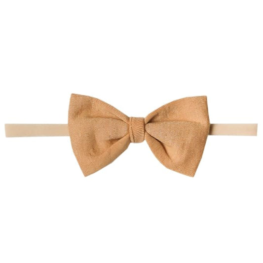 Copper Pearl Baby Bows: Stylish Headbands for Baby Girls, Premium Soft and Stretchy Baby Headbands