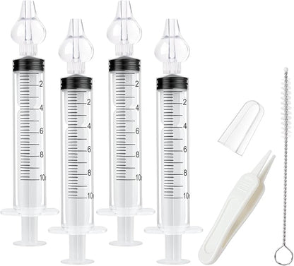 Baby Nasal Irrigator, 4PCS Nasal Syringe for Baby