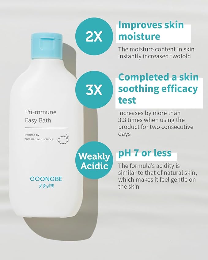 Pri-mmune Easy Bath - Korean Baby Body Wash 6.75 fl.oz.