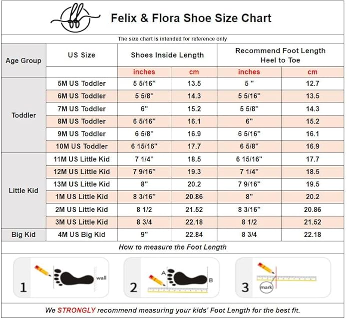 Felix & Flora Girls Toddler Little Ballet Shoes - Flower