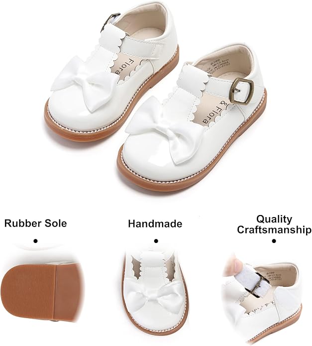 Felix & Flora Toddler Little Girl Mary Jane Dress Shoes