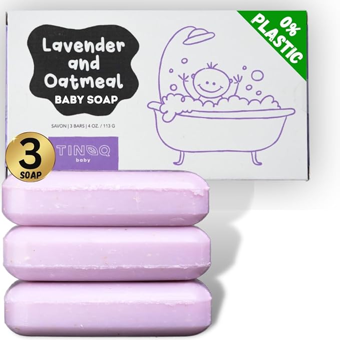 Baby Wash and Shampoo | Organic Baby Soap Bar 3 Bars