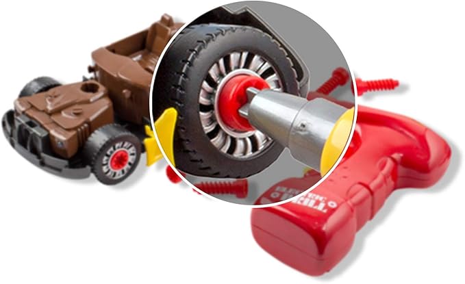 Big Mo's Toys Build Your Own Race Car - STEM Gift,1XBuildable Car