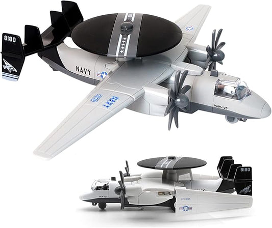CORPER TOYS Diecast Plane, Toy Airplane Early Warning Model Fighter