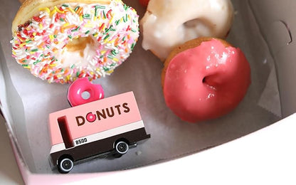 Candylab Toys CANDYCAR® Wooden Food Truck Collection - Donut Van,