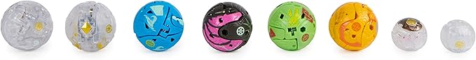 Bakugan Evolutions, Bakugan Genesis Collection Pack, 2 Light Up Bakugan Action Figures, 4 Exclusive Bakugan, 2 Nanogan, 8 Bakugan Cards and 4 BakuCores, Kids Toys for Boys Ages 6 and Up