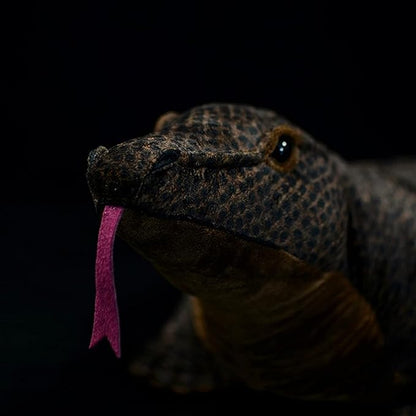 ZHONGXIN MADE Komodo Dragon Plush Toy - Lifelike 30inch Komodo Dragon Monitor Lizard Stuffed Animals, Soft Crawling Long Lizard Stuffed Toys, Unique Plushie Toys Model Dolls Collection for Kids