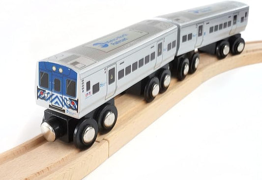 MUNI PALS Munipals Metro North Railroad Wooden Railway M7 2-car