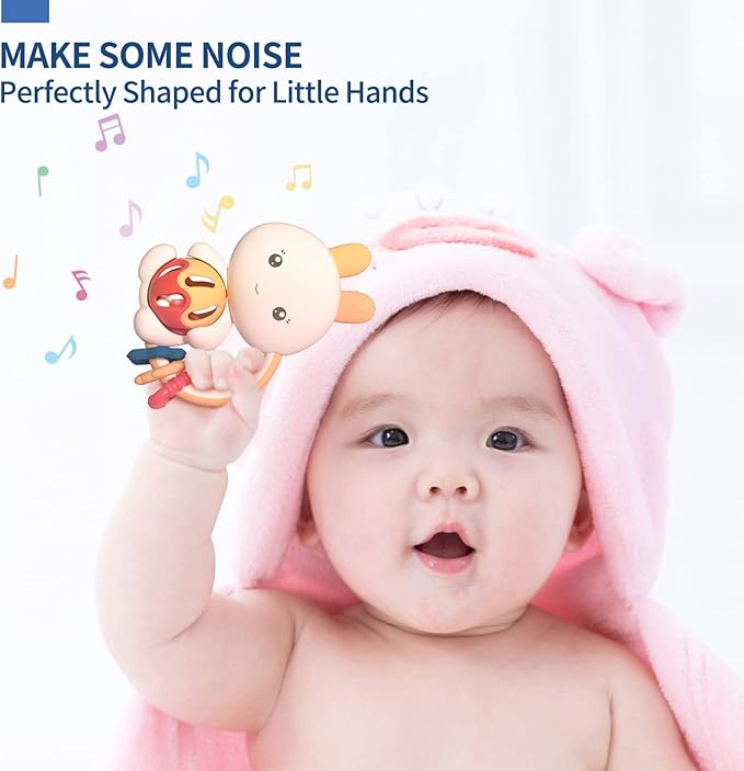 Baby Rattles 6 to 12 Months 0-6-12 Months"