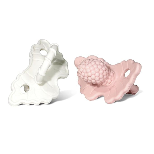 RaZbaby Soft Silicone Infant & Baby Teether, Berrybumps Textured Teething Relief Pacifier 3M+ 2-Pack ??
2617,b09lpwwq4j,FRIGG Daisy Night Natural Rubber Baby Pacifier | Made in Denmark | BPA-Free (Portobello/Croissant