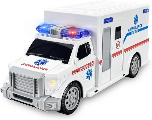 Ambulance Toys for Kids 3-12 Years Old, Electric Toys - 4D Lights 3+ Miracle (HC034)