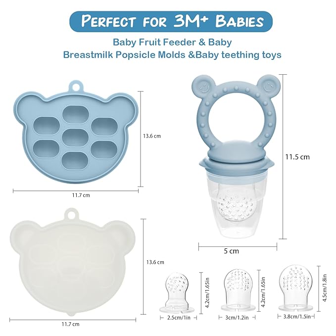 Baby Food Freezer Tray Storage Containers"