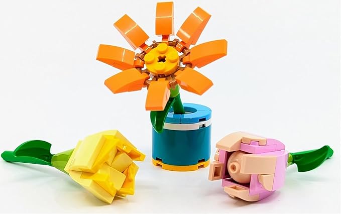 LEGO Friends Friendship Flowers 30634 Polybag, Orange,pink,rose,yellow