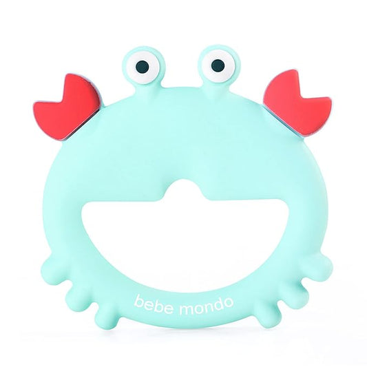 Teething Toys 3-6 Months, Teethers for Babies 3-6 6-12 Months for Teething Relief 100% Silicone, 0-6 Months,bebe