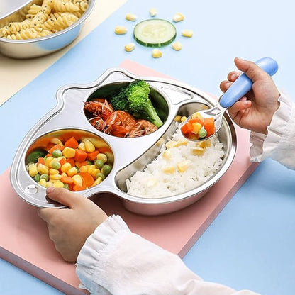 8 Pieces Toddler Utensils, Stainless Steel Toddler Spoons and Forks Kids Silverware Toddler Silverware Set for Safe Dining Baby Utensils (4 Set)