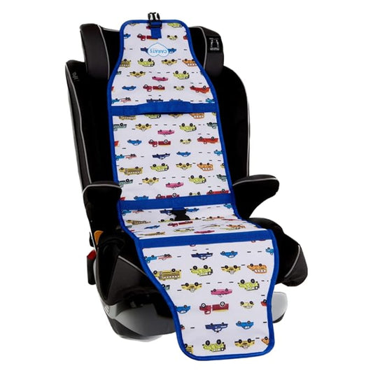 Car Seat Cooling Pad for Babies, Toddlers, and Kids - Comfortable and Durable Cooling Pad for Hot Summer Days - Car White, one Size