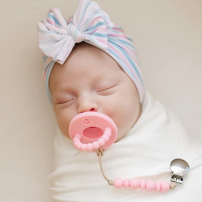 Ryan & Rose Cutie PAT Pacifier Teether (Flat, Taffy)