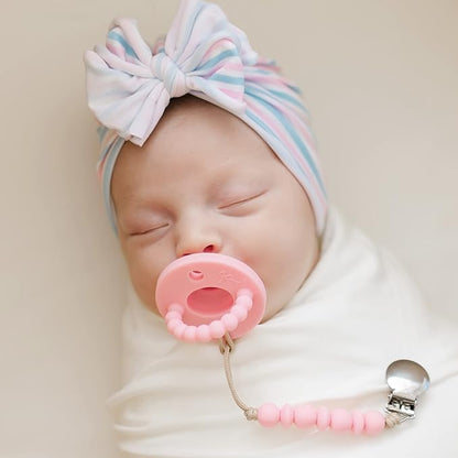 Ryan & Rose Cutie PAT Pacifier Teether (Flat, Taffy)