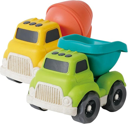 Large Dump Truck Toys for Toddlers, Sustainable Bio-Plastic Truck Children's 3 Years