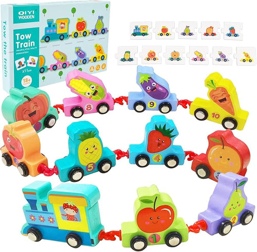 Toddler Toys for 2 4 3 Year Old Boys and 2-5 Montessori 2 Year 11 PCS