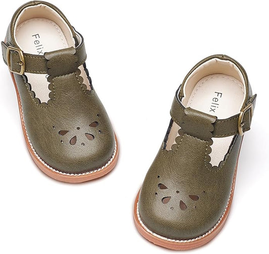 Felix & Flora Toddler Little Girl Mary Jane Dress Shoes