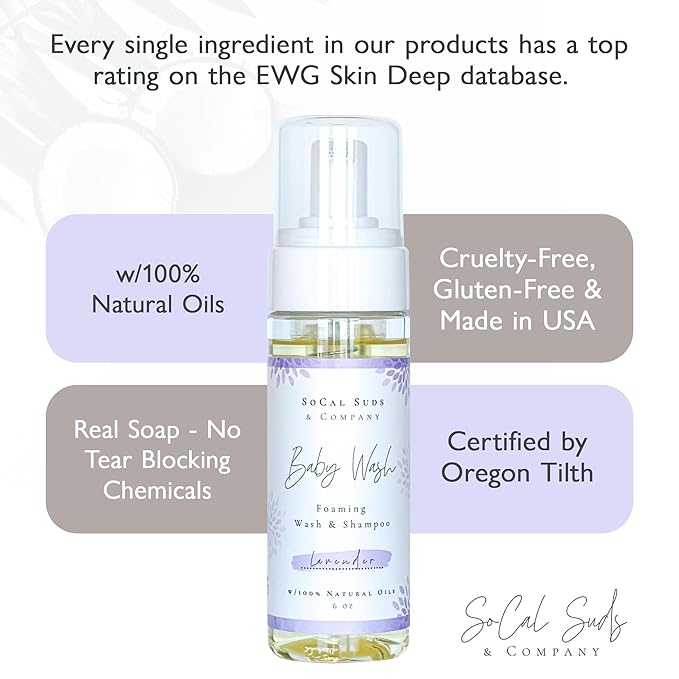 SoCal Suds & Company - 2-in-1 Organic Foaming Shampoo & Body Wash 6oz