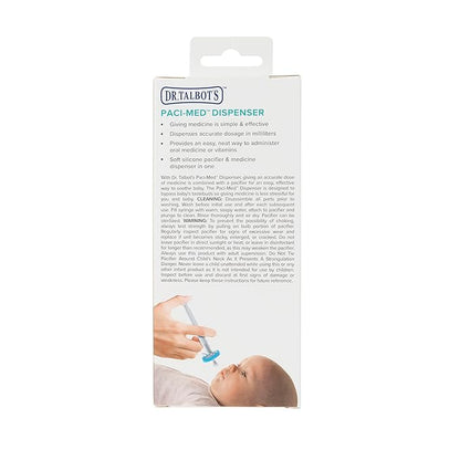 Dr. Talbots Paci-Med Baby Medicine Dispenser - 0+ Months