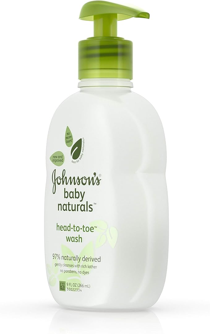 Johnson's, Baby Bath Natural head-to-toe Baby Wash 9 fl