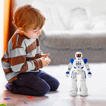 VEVOR RC Robot Toys for Kids, Gesture Sensing Programmable Remote Control Smart Robot, Interactive Walking Singing Dancing Robot for Age 3+ Year Old Boys Girls Birthday Gift Present