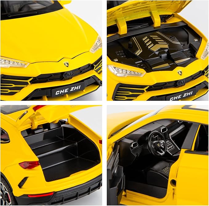 BDTCTK Compatible for 1:24 Lambo Urus Car Model, Diecast Pull Back Car Toy car