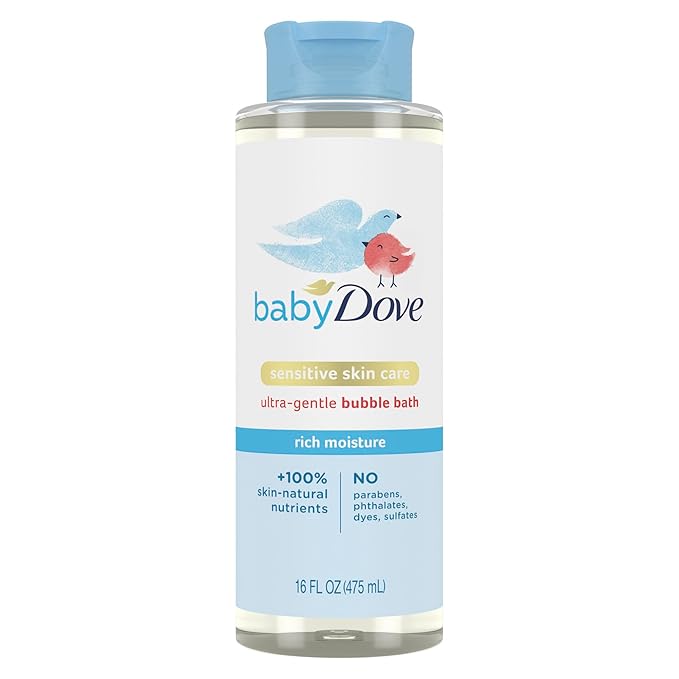 Baby Dove Bubble Bath Rich Moisture for nourished Skin and 16 oz