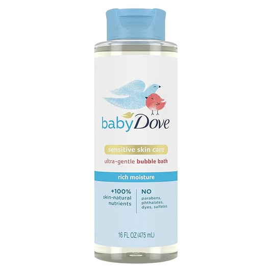 Baby Dove Bubble Bath Rich Moisture for nourished Skin and 16 oz