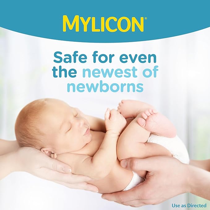 MYLICON Infants Gas Relief Drops for Infants and Babies, Dye Free Formula 1 Fluid