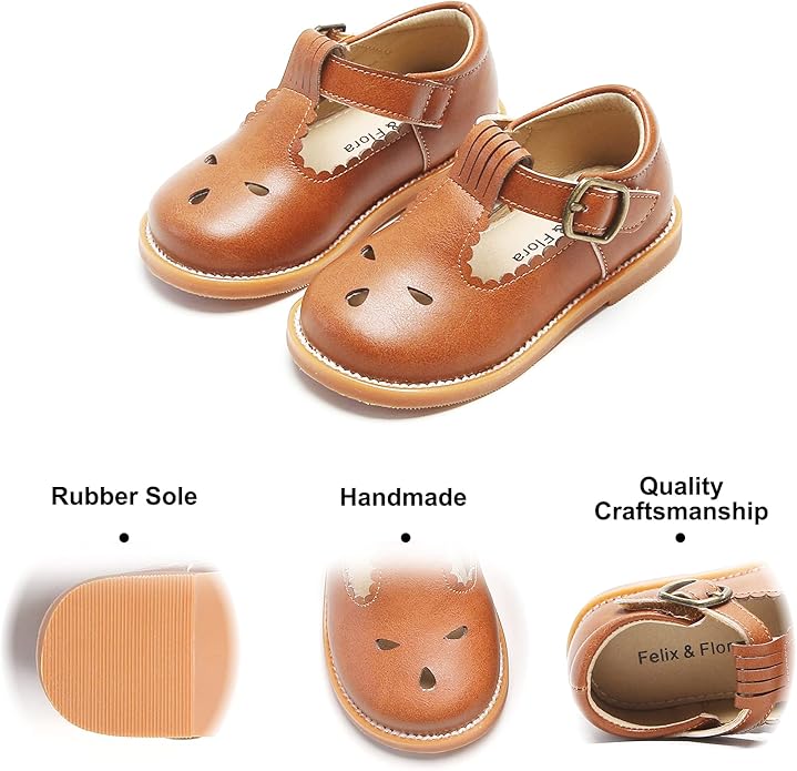 Felix & Flora Toddler Little Girl Mary Jane Dress Shoes